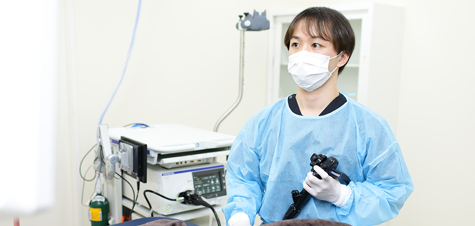 熟練した日本消化器内視鏡学会専門医による大腸内視鏡検査