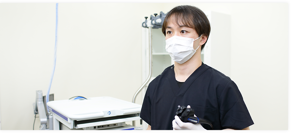 実績豊富な日本消化器内視鏡学会専門医による胃内視鏡検査