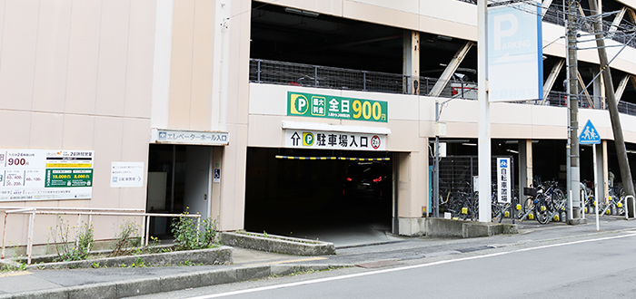 海老名駅より徒歩１分ダイエーショッパーズプラザ海老名内の無料駐車場多数完備